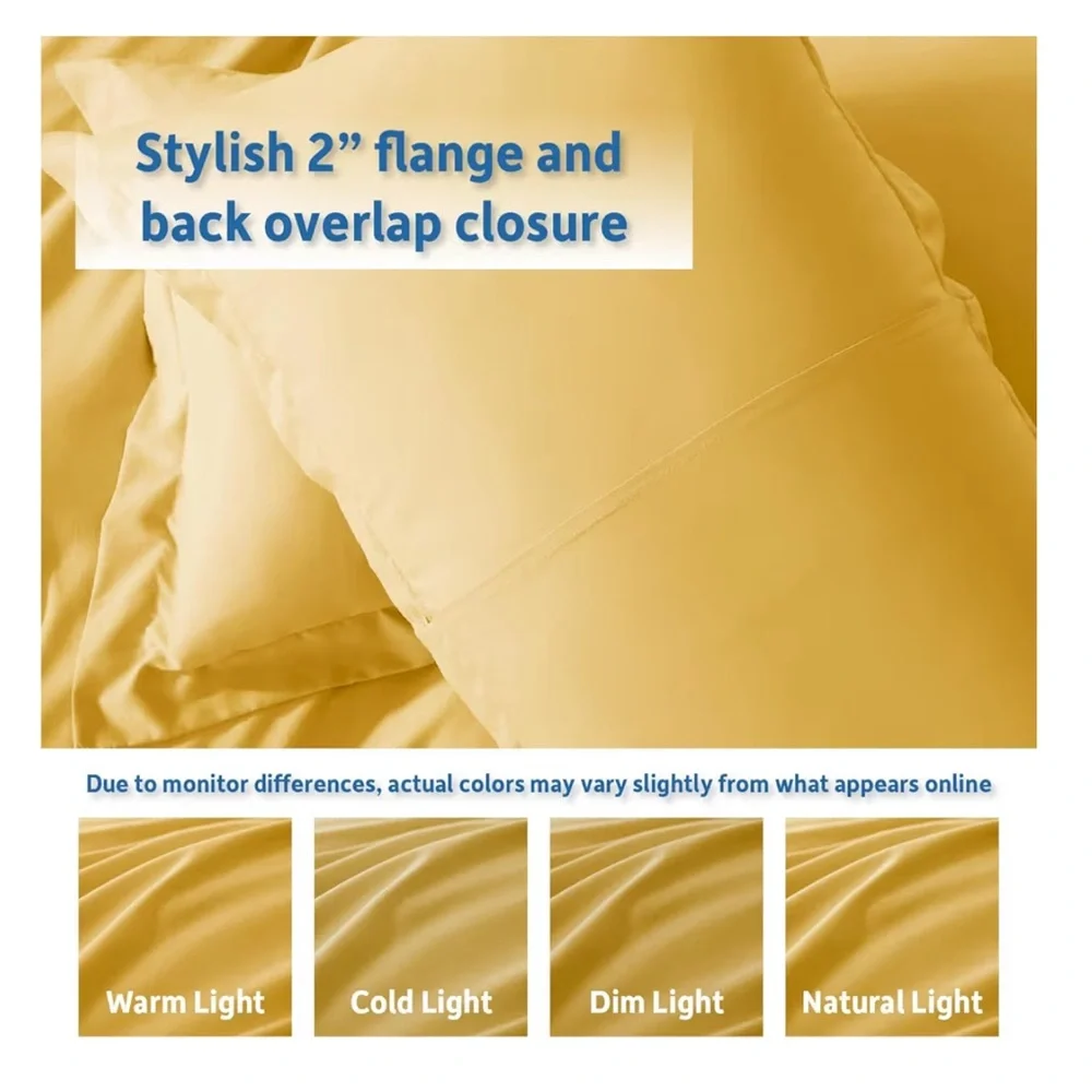 Neatl Vibrant Yellow Twin Duvet Cover
